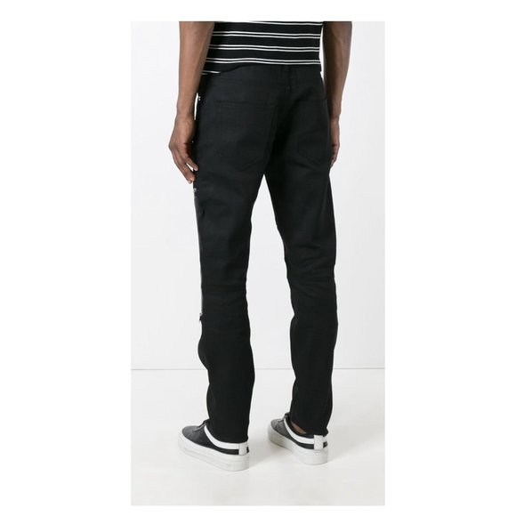 Saint Laurent Skinny Biker Jeans - Picture 4 of 7